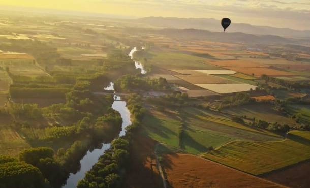 vuelo globo ampurdán