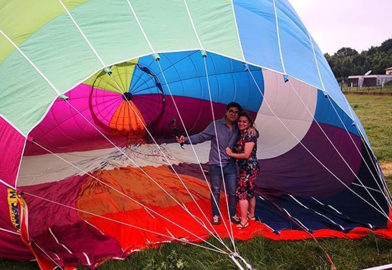 vol privé montgolfière