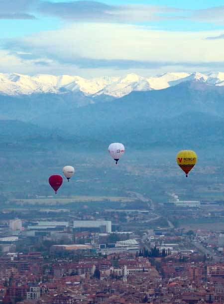 paseo en globo privado para dos personas