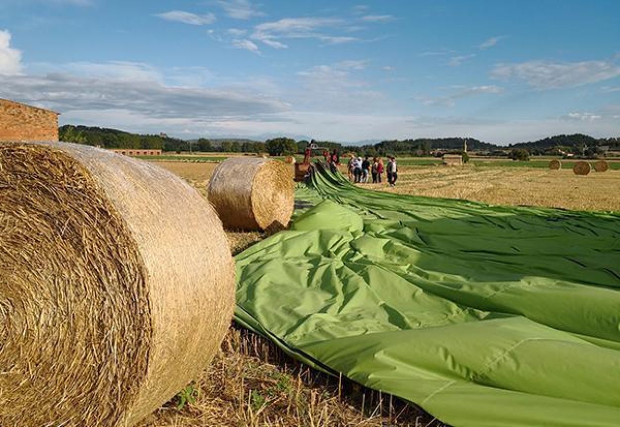 un vol traversée des Catalogne en montgolfière